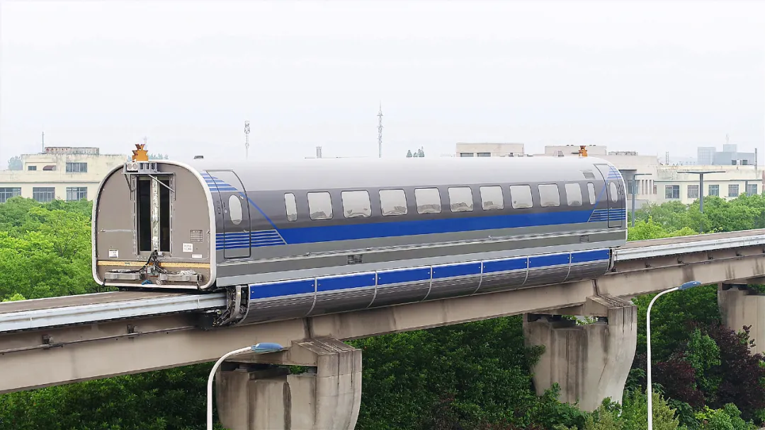 超級(jí)重磅！時(shí)速600公里高速磁浮試驗(yàn)樣車成功試跑